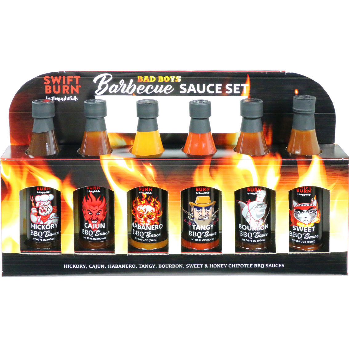 Modern Gourmet Foods Bad Boys Barbecue Sauce 6 pc. Set - Image 1 of 2