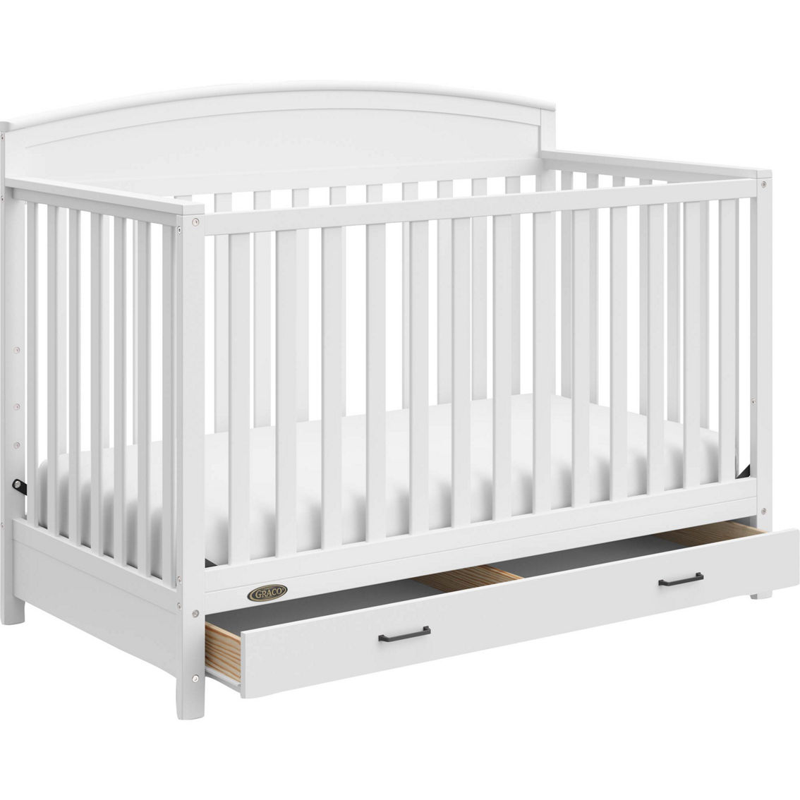 Graco Benton 5 in 1 Convertible Crib with Drawer - Image 2 of 8