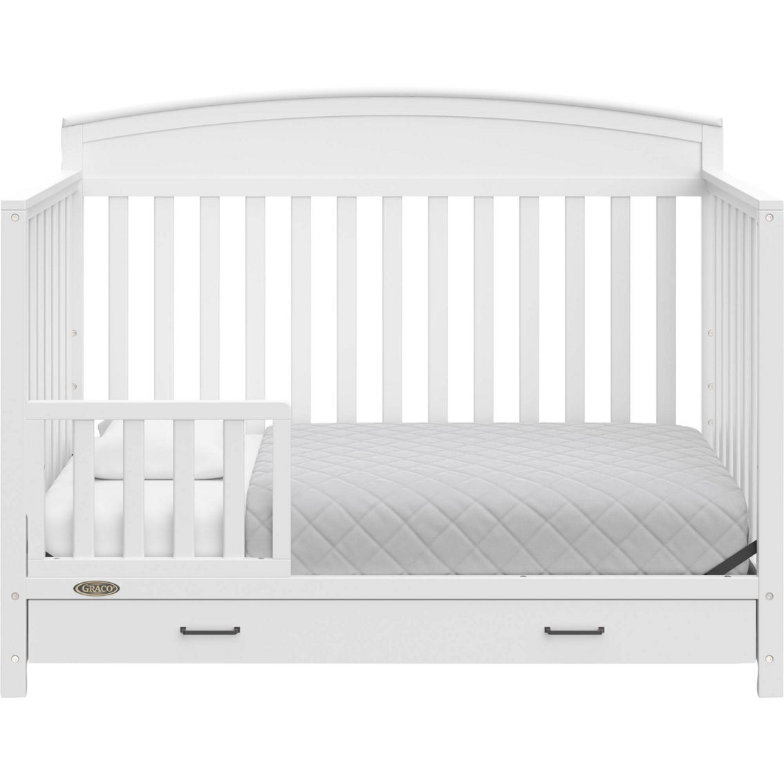 Graco Benton 5 in 1 Convertible Crib with Drawer - Image 3 of 8