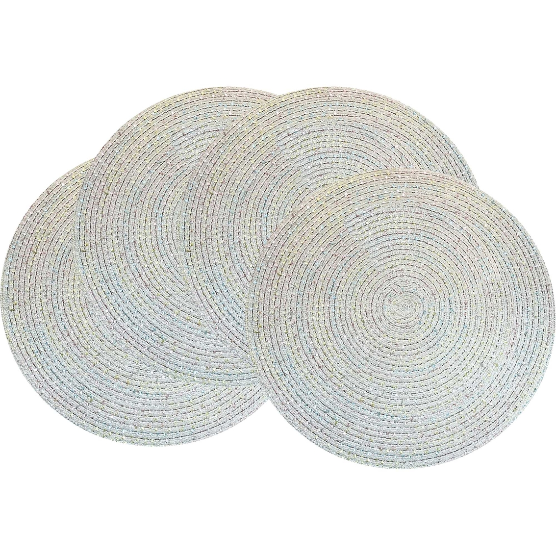 Benson Mills Boucle Round Placemats Set of 4