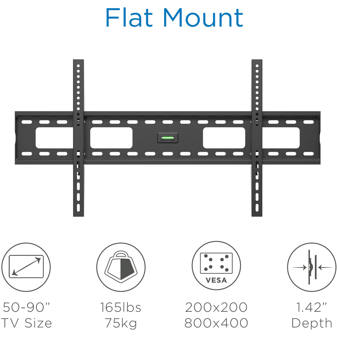 ProMounts Low Profile Fixed TV Wall Mount for 50 - 90 in. TVs Up to 165 lbs. - Image 4 of 9