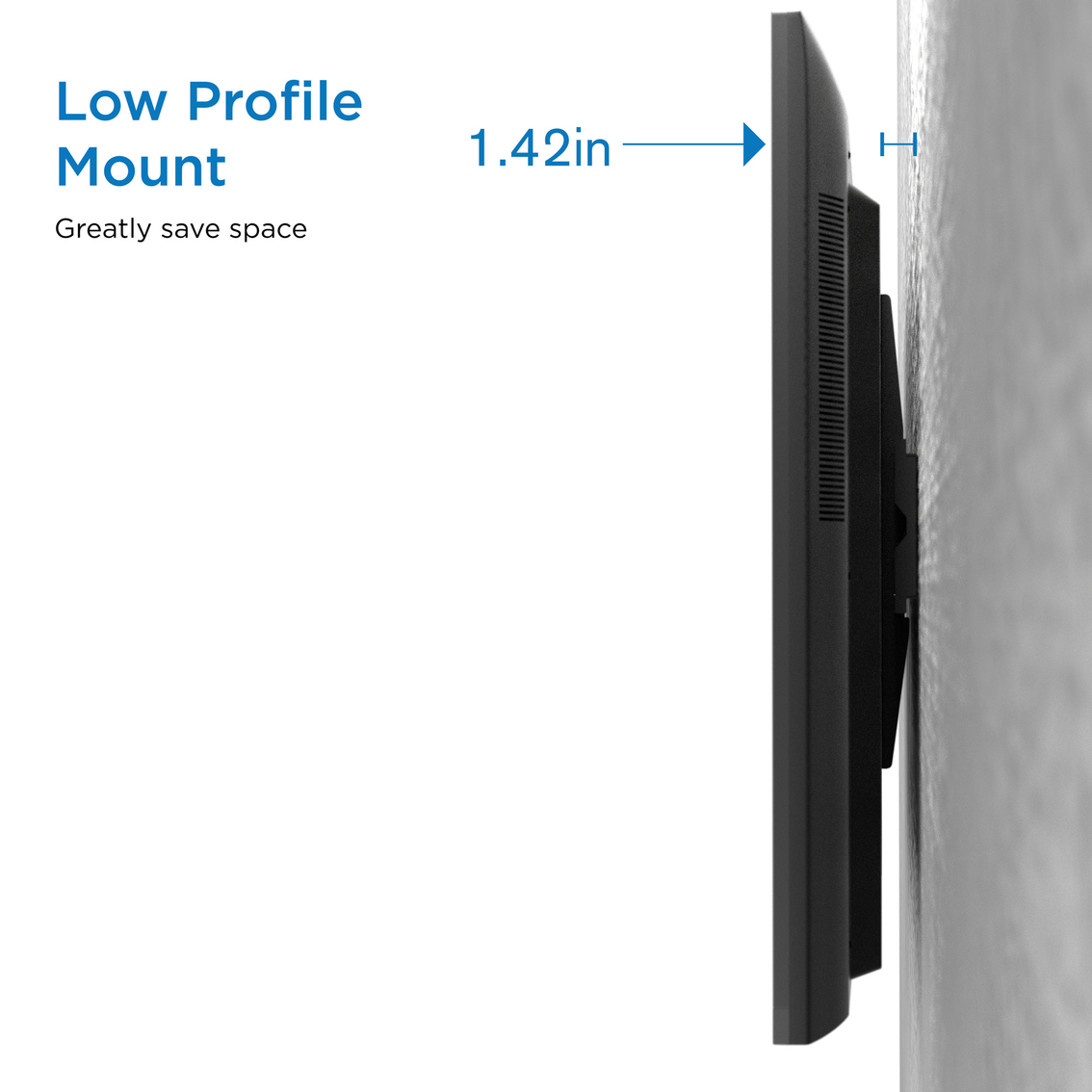 ProMounts Low Profile Fixed TV Wall Mount for 50 - 90 in. TVs Up to 165 lbs. - Image 6 of 9
