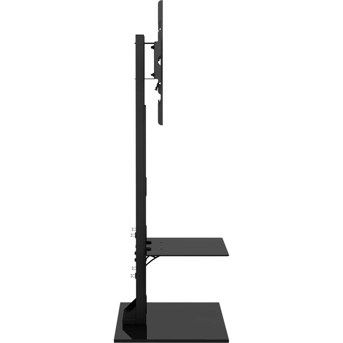 ProMounts Tilt Floor Stand Mount with Shelves For 37 - 70 in. TVs - Image 4 of 6