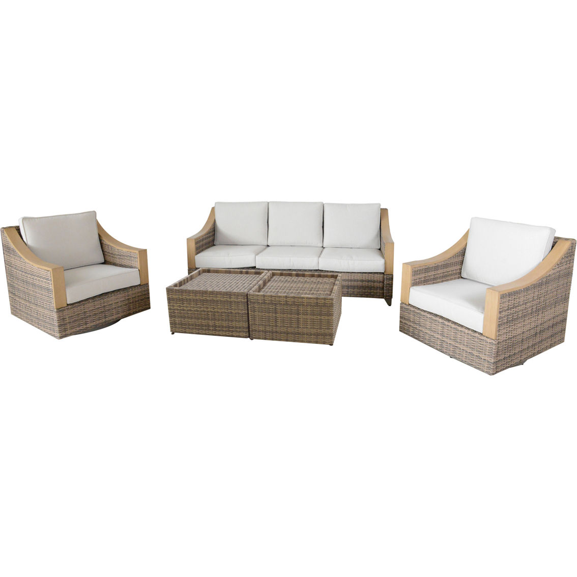 Sunmate Casual Burnsville 5 pc. Deep Seating Chat Set - Image 2 of 2