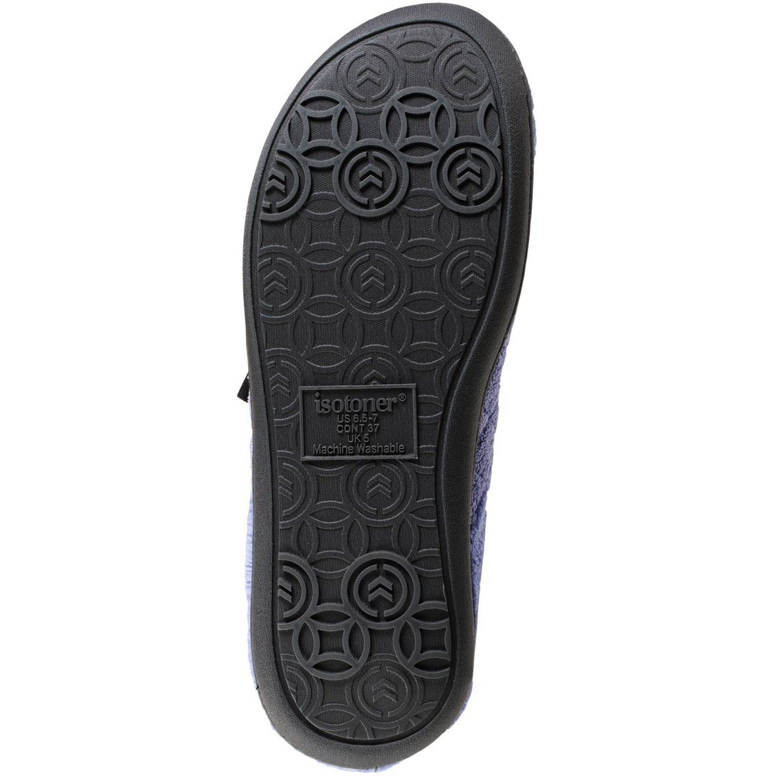 Isotoner Totes Women's Memory Foam Microterry Milly Hoodback Slippers - Image 3 of 3