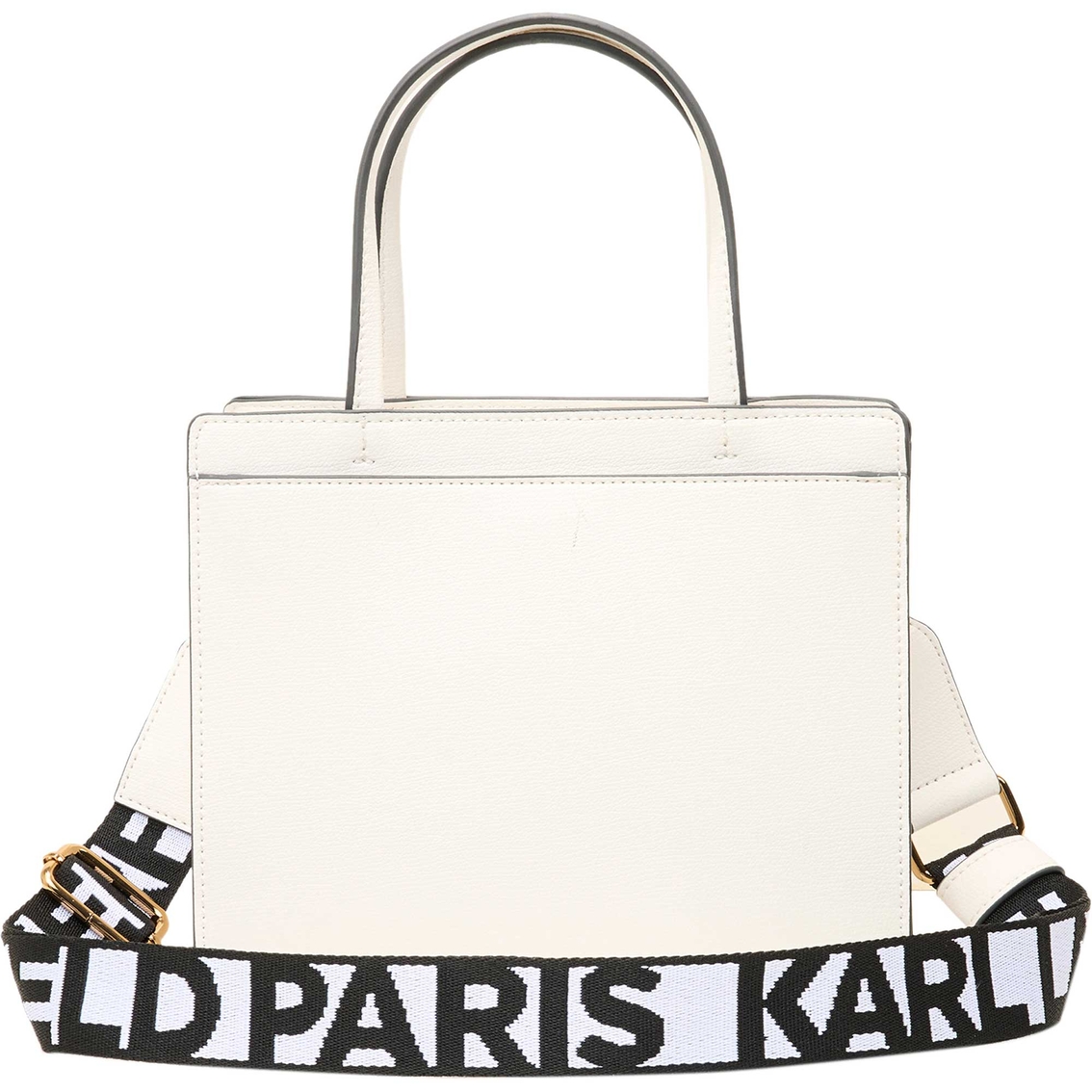 Karl Lagerfeld Maybelle Satchel, Multi White - Image 2 of 4