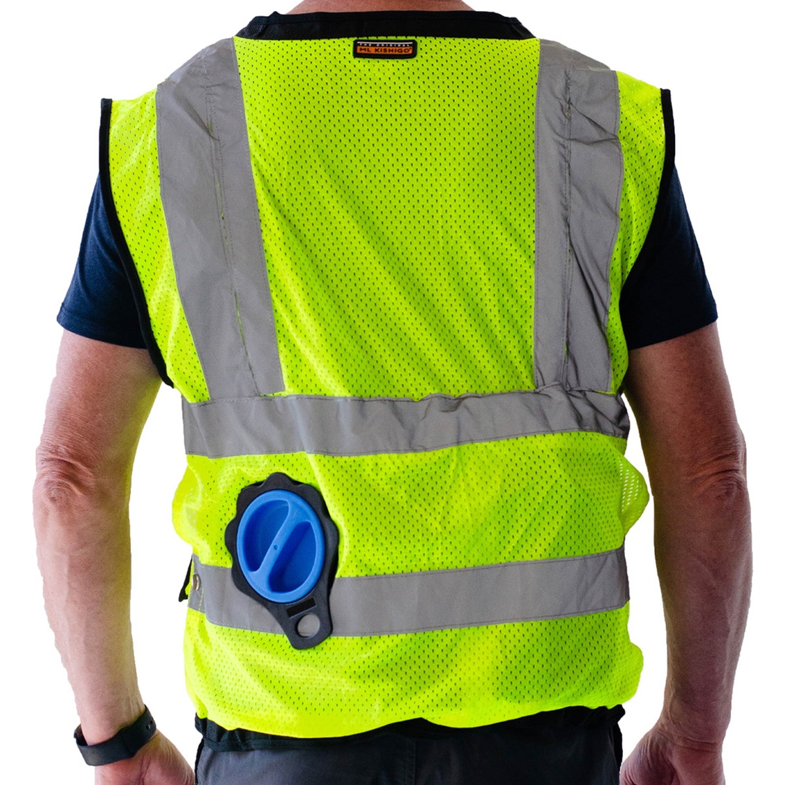 ExtremeMist Class 2 Hi Visibility Misting Vest - Image 4 of 8