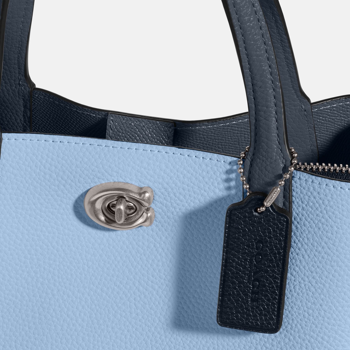 Coach Colorblock Leather Willow Tote 24 - Image 4 of 5