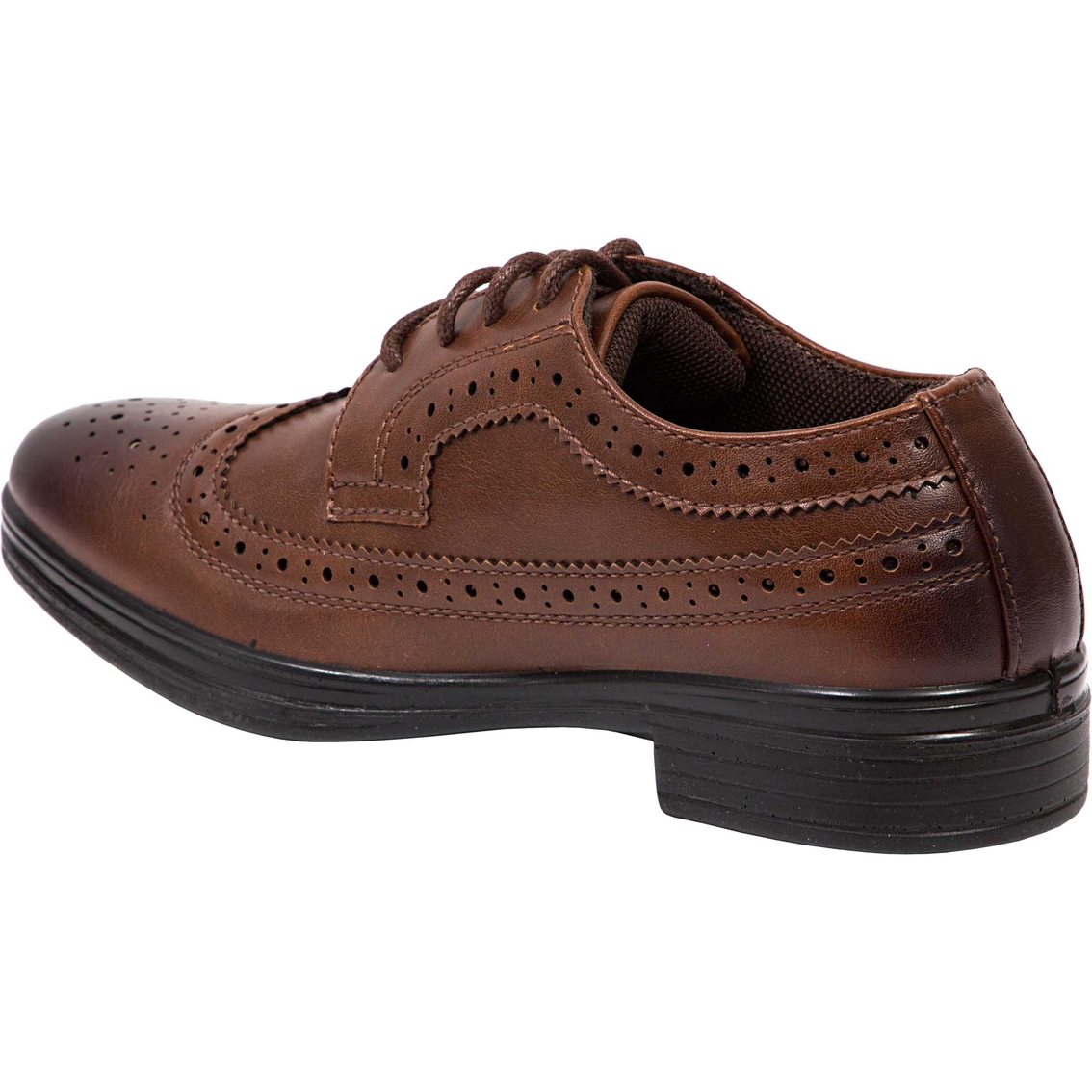 Deer Stags Grade School Boys Ace Dress Wing Tip Dress Comfort Oxford - Image 8 of 8