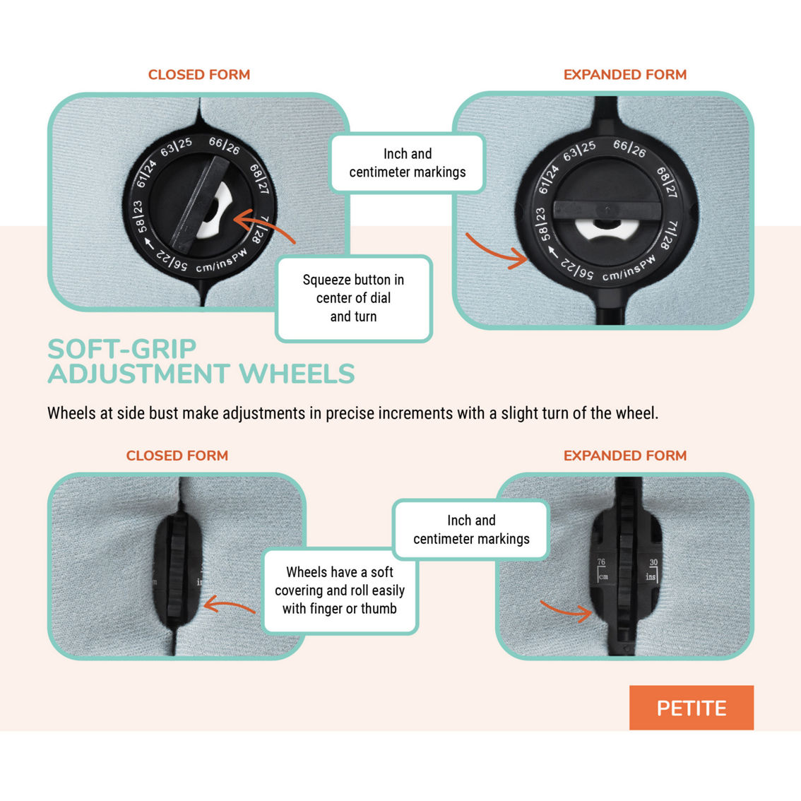 Dritz Twin Fit Adjustable Dress Form - Image 6 of 9