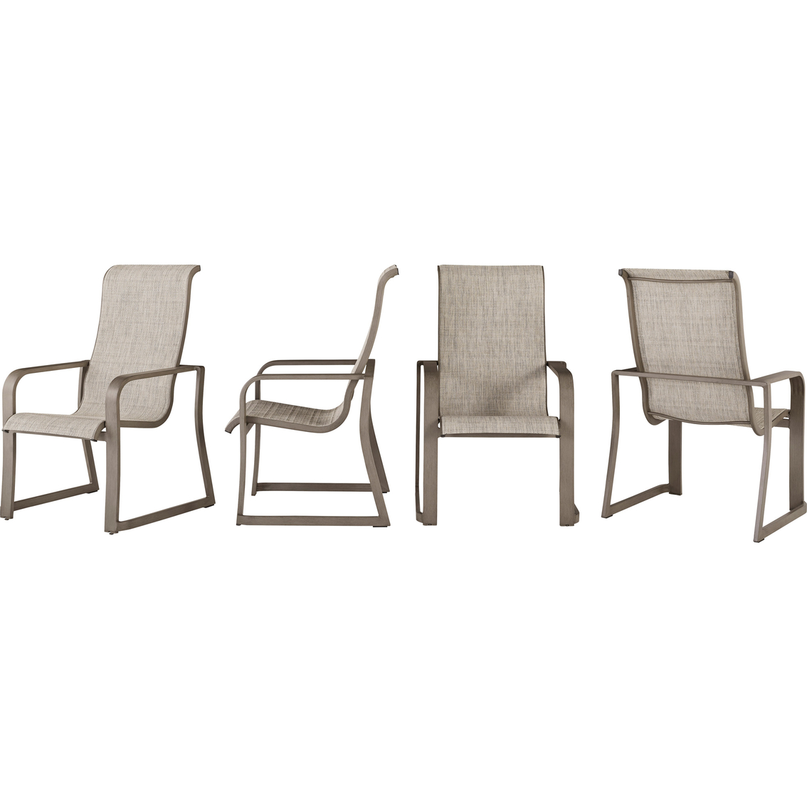Signature Design by Ashley Beach Front 7pc Outdoor Dining Set with Sling Chairs - Image 2 of 5
