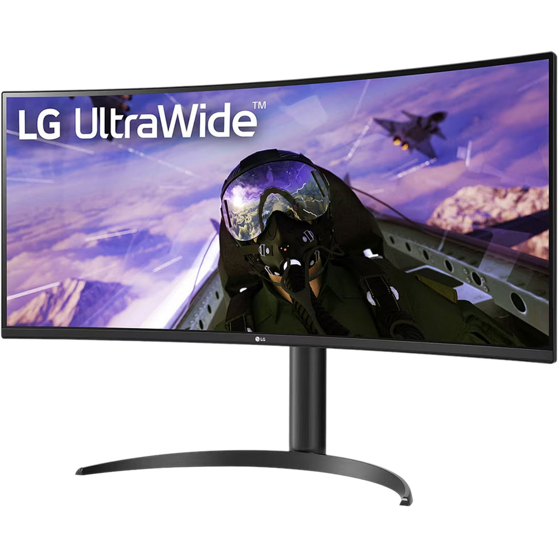 LG 34 in. Curved UltraWide QHD HDR 160Hz Monitor 34WP65C-B - Image 3 of 8