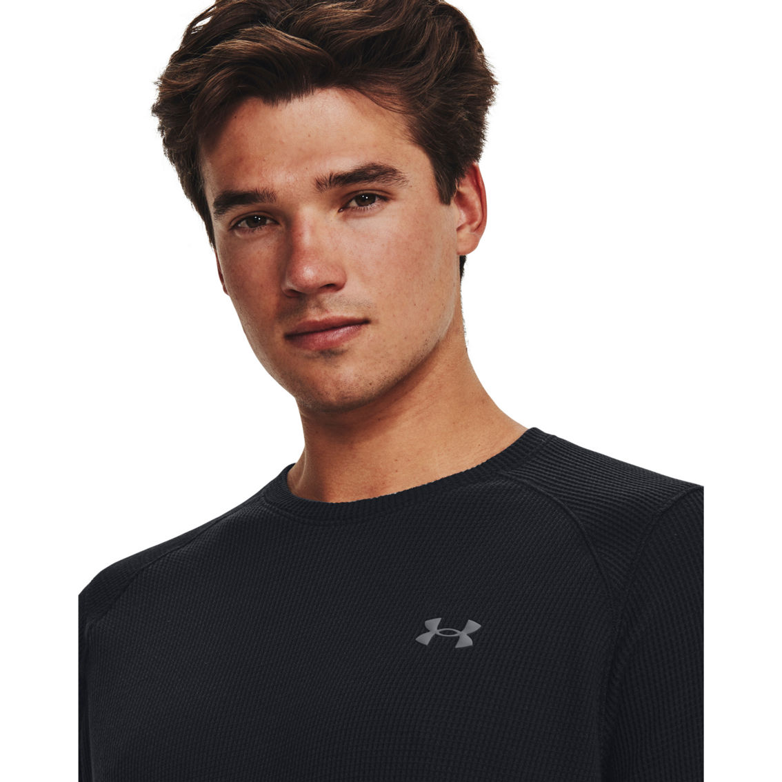Under Armour Waffle Knit Max Crew Sweater - Image 4 of 6