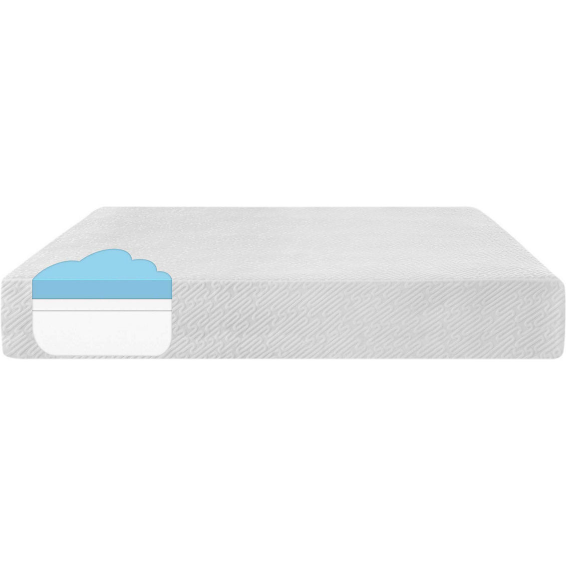 Serta Sheep Dreams Medium 12 in. Memory Foam Mattress - Image 2 of 6