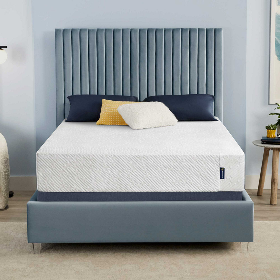 Serta Sheep Dreams Medium 12 in. Memory Foam Mattress - Image 5 of 6