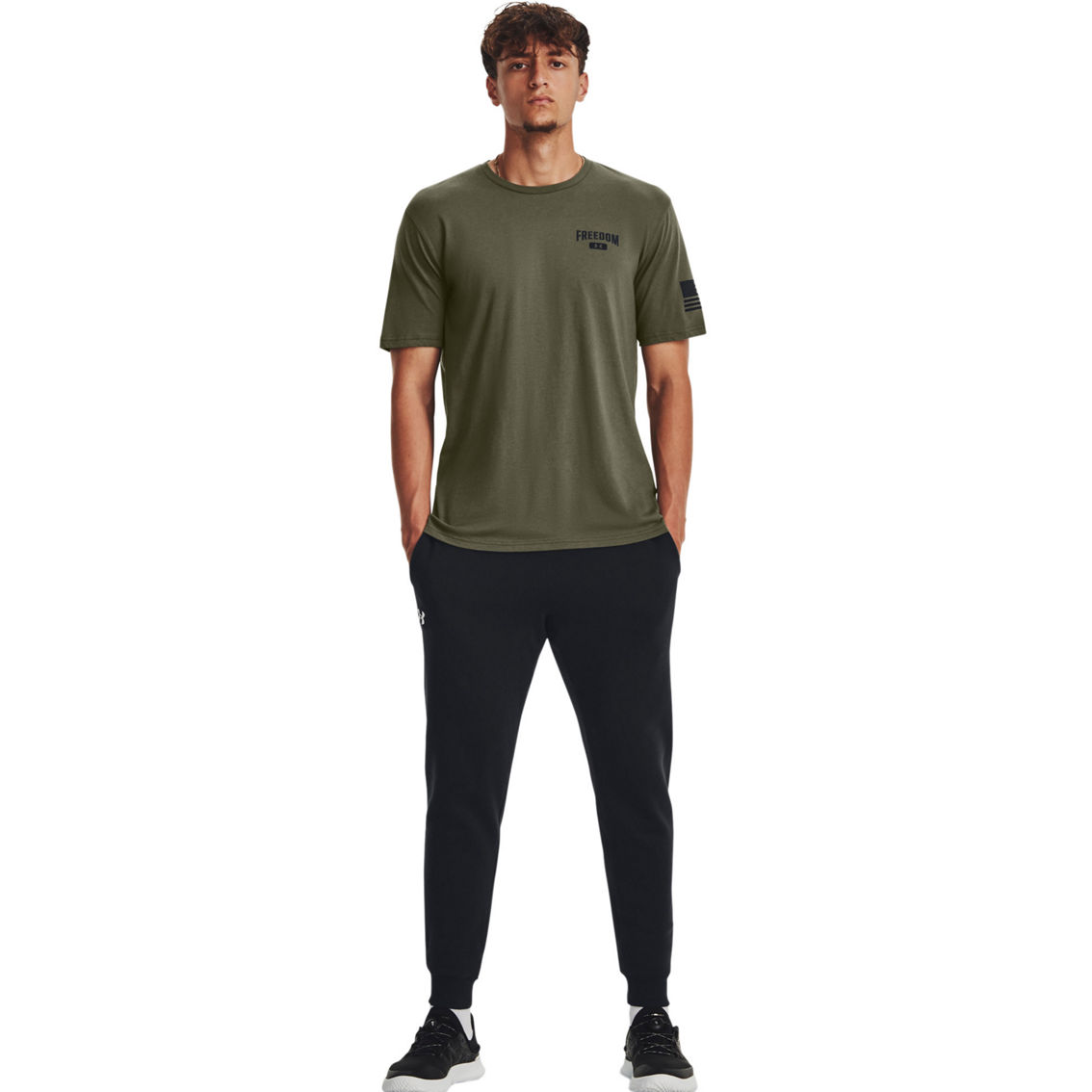 Under Armour Freedom Amp Tee - Image 3 of 6