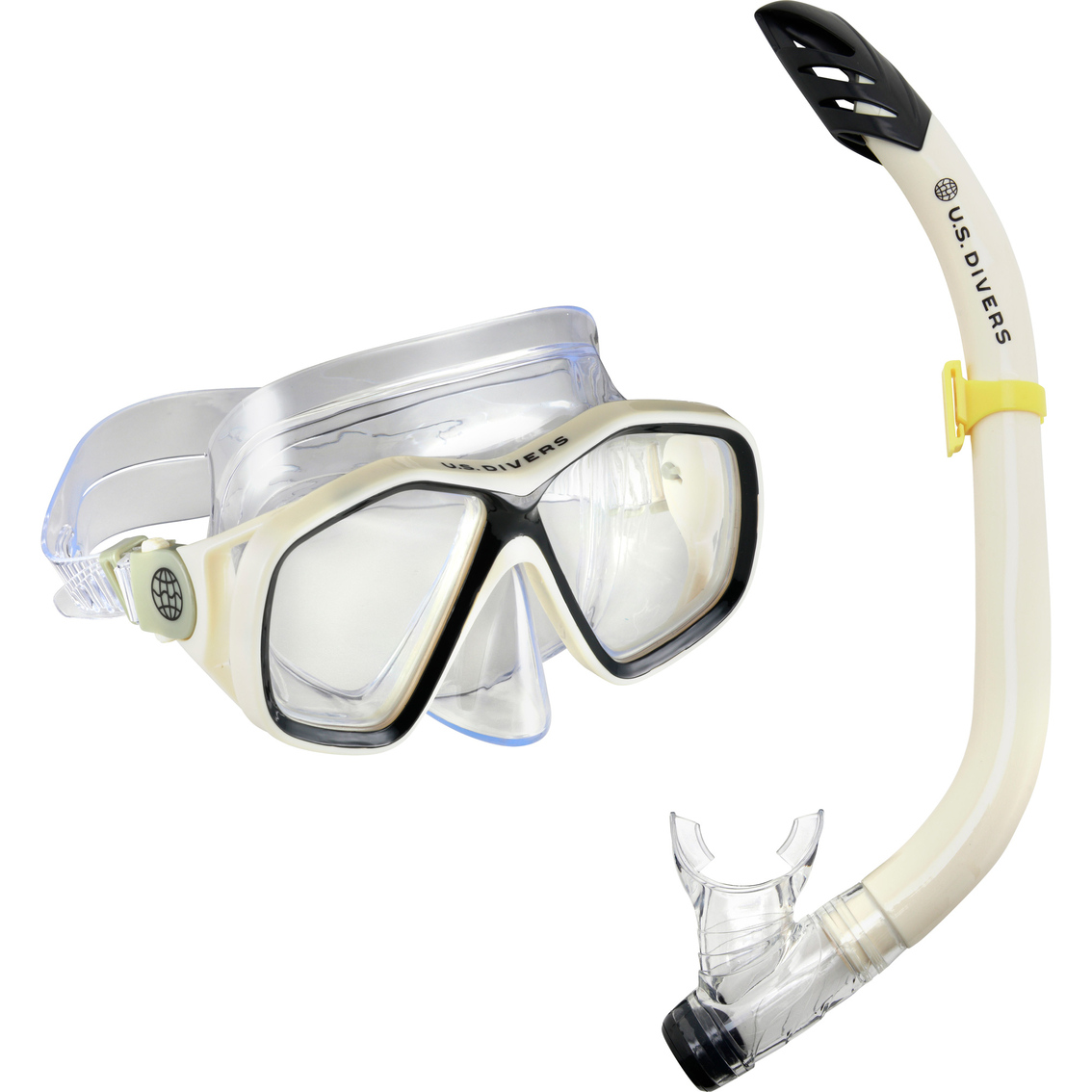 US Divers Redondo DX Snorkeling Combo., Beige and Black - Image 1 of 4