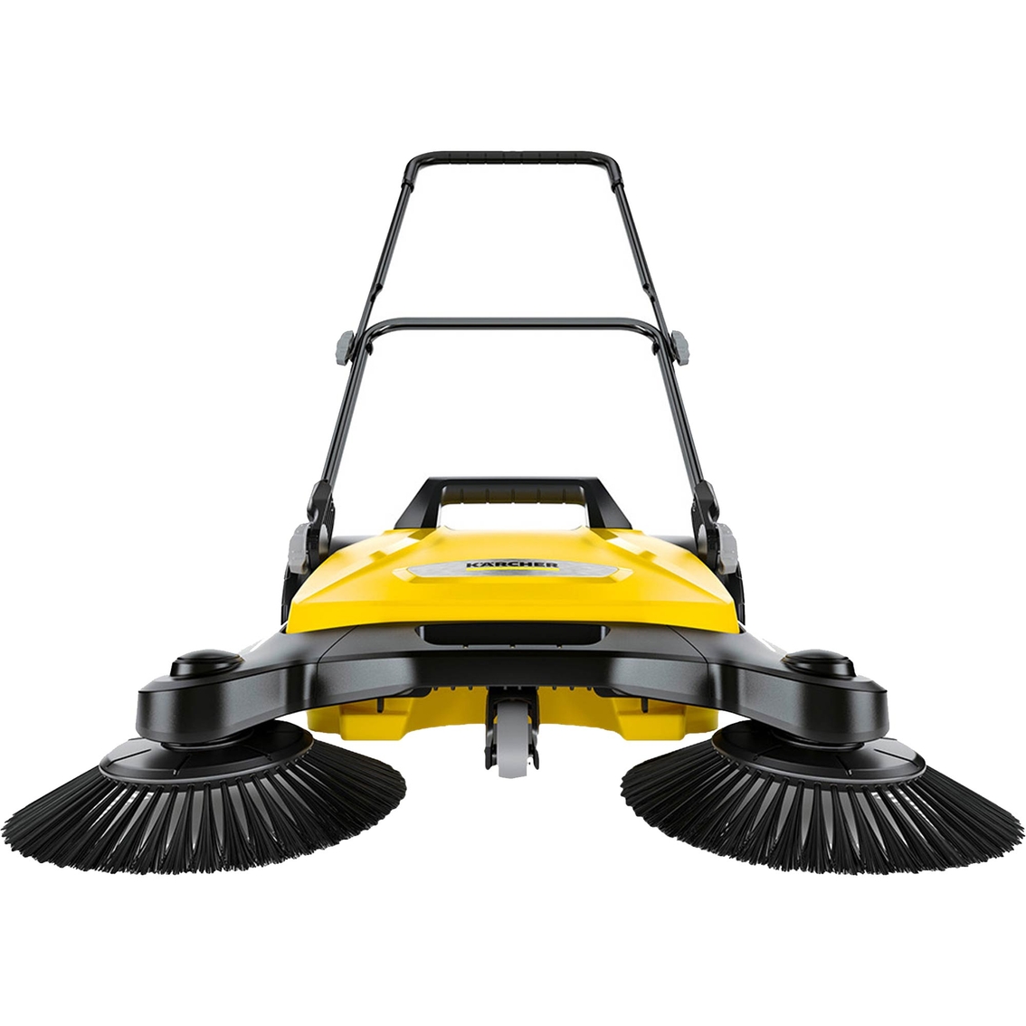 Karcher S 4 Twin Walk-Behind Outdoor Hand Push Floor Sweeper - Image 2 of 9