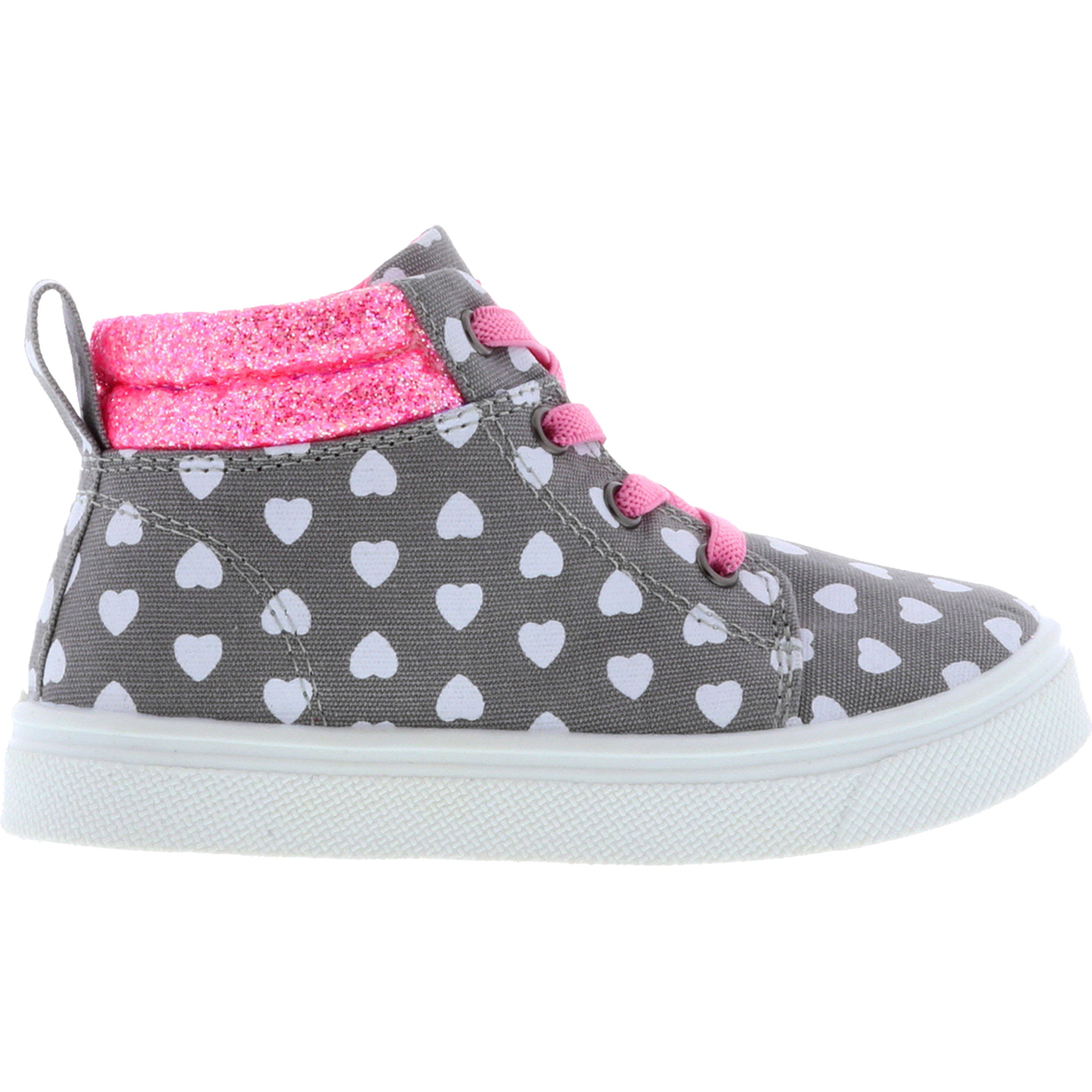 Oomphies Preschool Girls Sam High Top Sneakers - Image 2 of 4