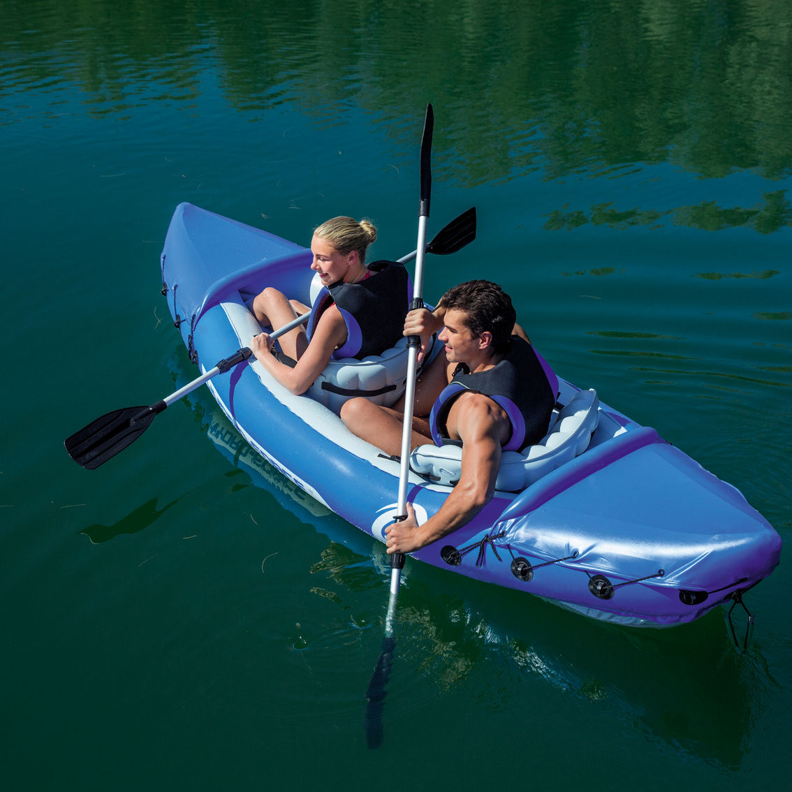 Bestway Lite-Rapid X2 Kayak 126 x 35 in. - Image 2 of 2