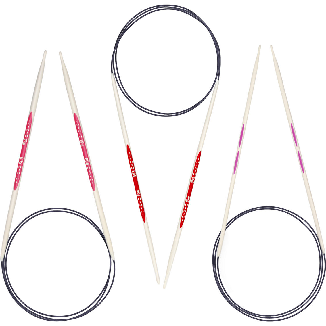 Prym 32 in. Circular Knitting Needles Set, Size US 2, 4 and 6 - Image 2 of 5