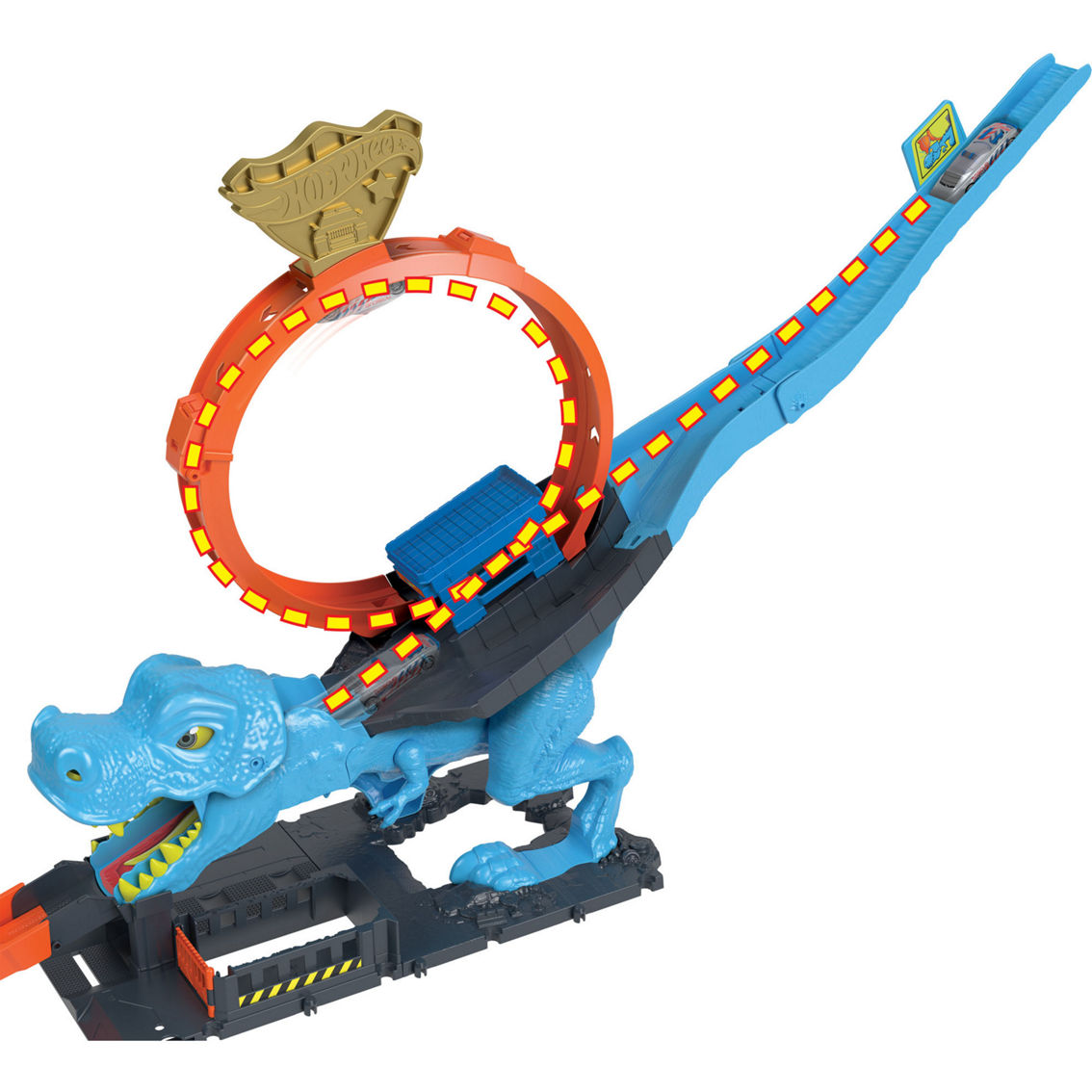 Hot Wheels City T-Rex Chomp Down Playset - Image 5 of 9