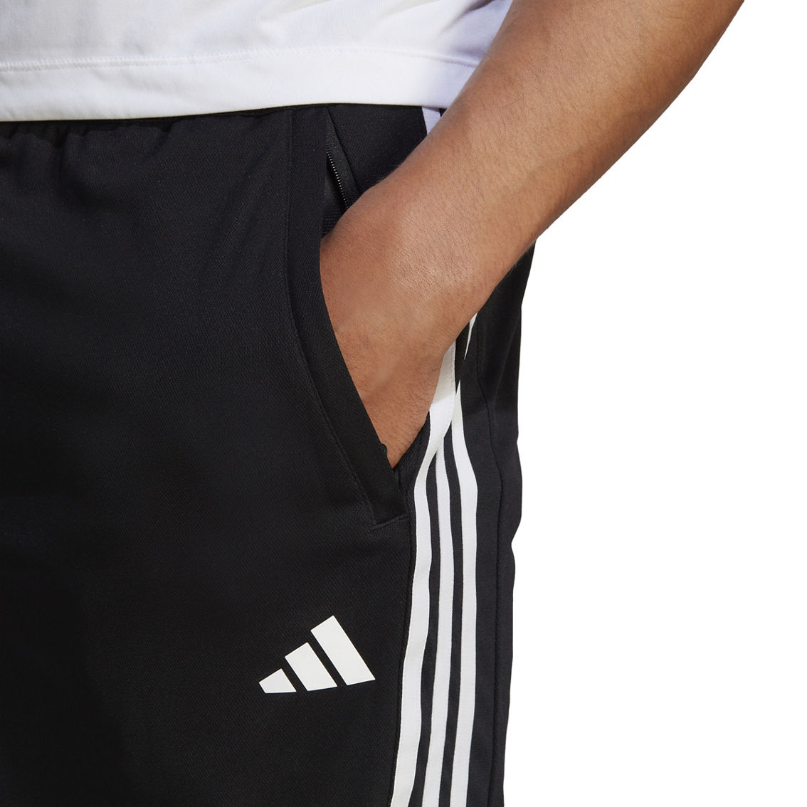 adidas Train Essentials 3-Stripes Shorts - Image 5 of 5