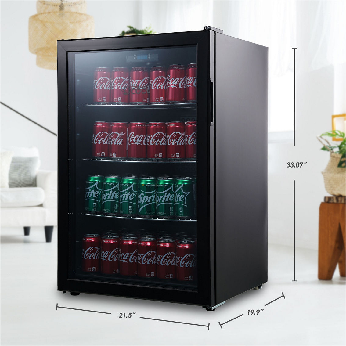 Commercial Cool 4.4 cu. ft. Digital Beverage Cooler - Image 2 of 7