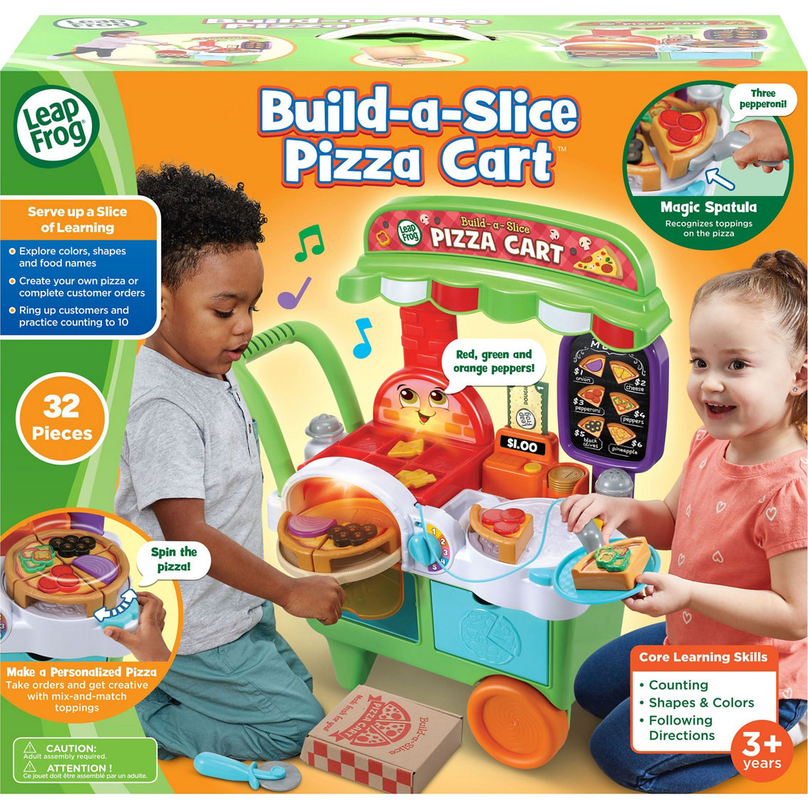 LeapFrog Build-a-Slice Pizza Cart