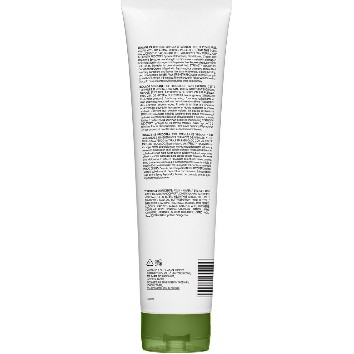 Matrix Biolage Strength Recovery Conditioning Cream - Image 2 of 2