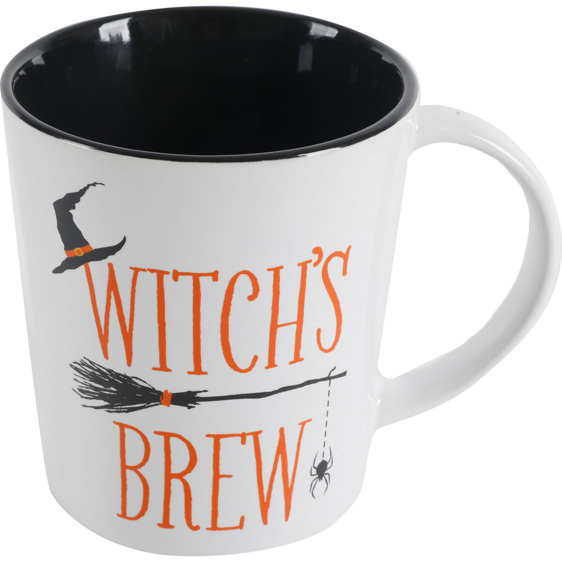 Gibson Home 15 oz. Treatful Delight Witch's Brew with Spider Funky Shape Mug