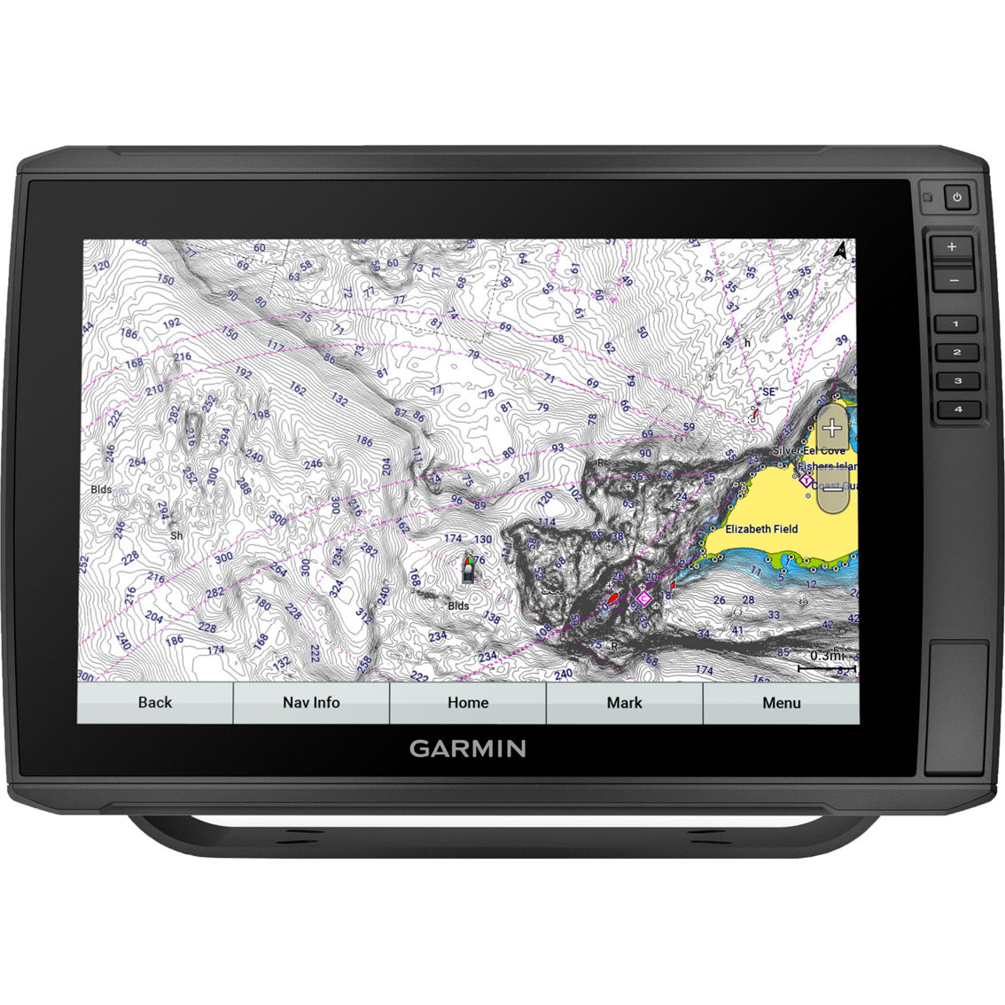 Garmin Echo Map Ultra 126sv U.S. and coastal Canada Garmin Navionics+ Chart Plotter - Image 8 of 8