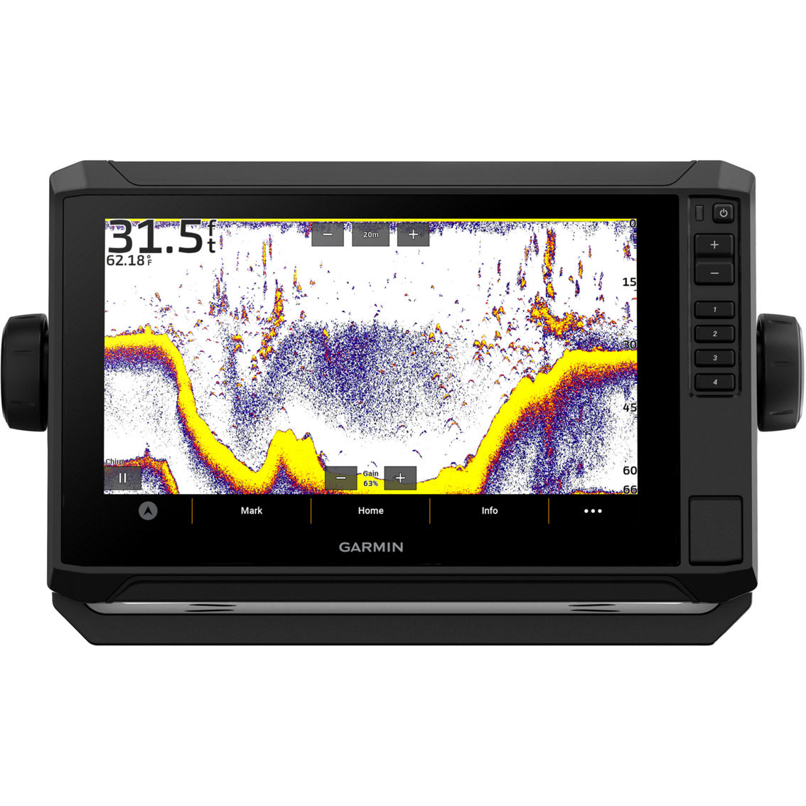 Garmin Echo Map UHD2 93sv Chart Plotter, U.S. Inland with GT56 Transducer - Image 6 of 8