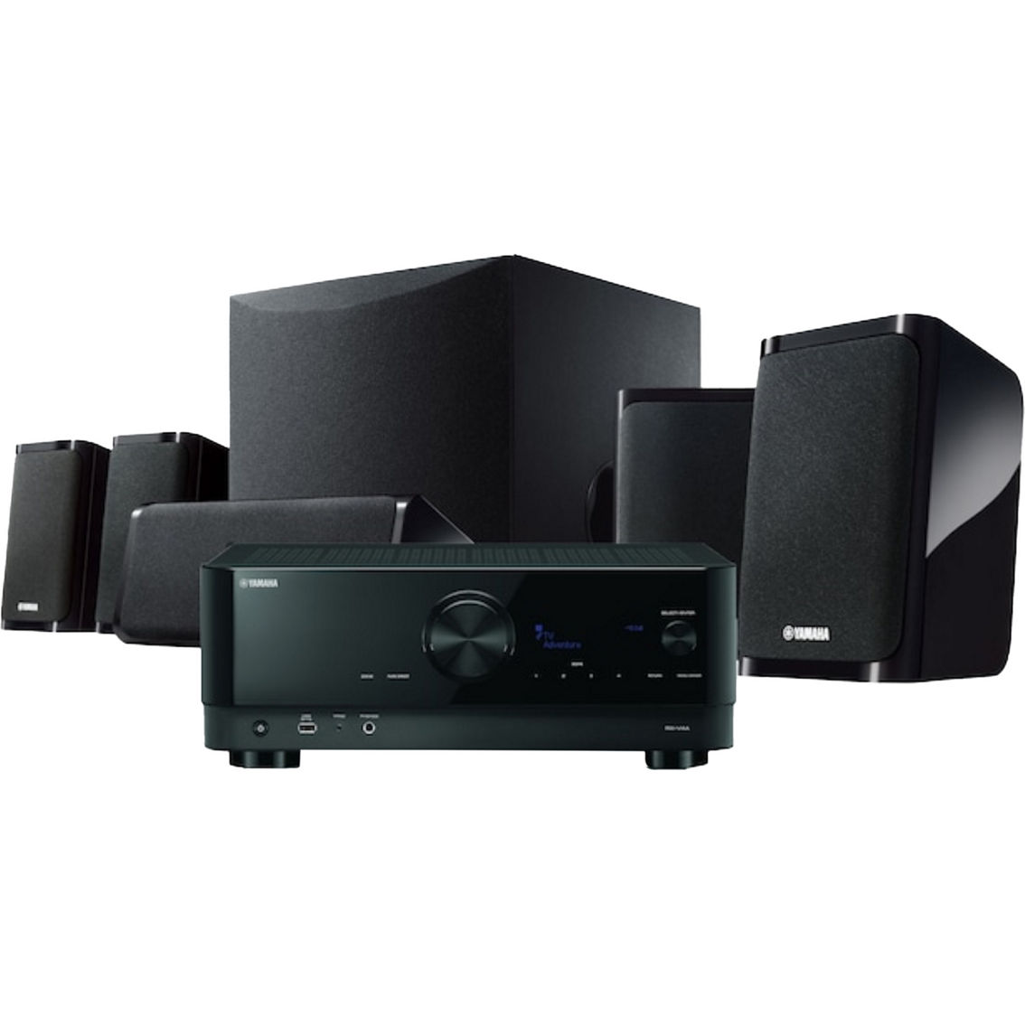 Yamaha 5.1-Channel Premium Home Theater in a Box System with 8K HDMI - Image 1 of 6