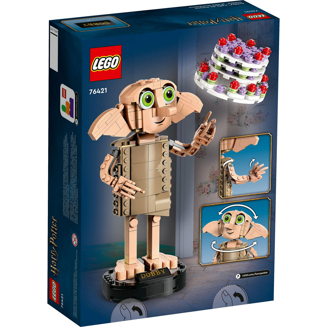 LEGO Harry Potter Dobby the House-Elf Build and Display Set 76421 - Image 2 of 10
