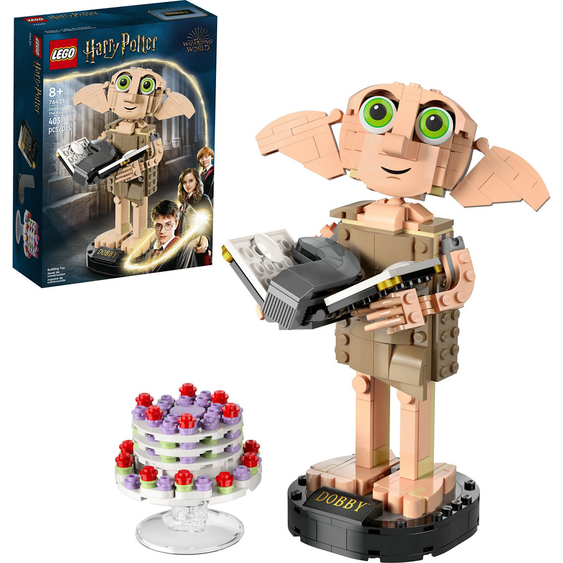 LEGO Harry Potter Dobby the House-Elf Build and Display Set 76421 - Image 3 of 10