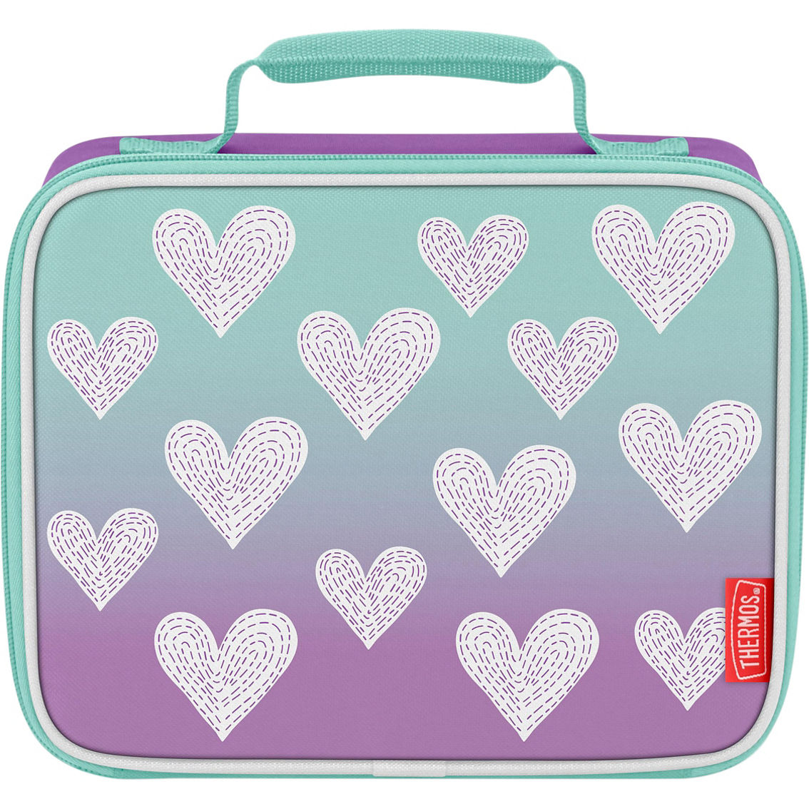 Thermos Purple Hearts Lunch Kit - Image 1 of 3