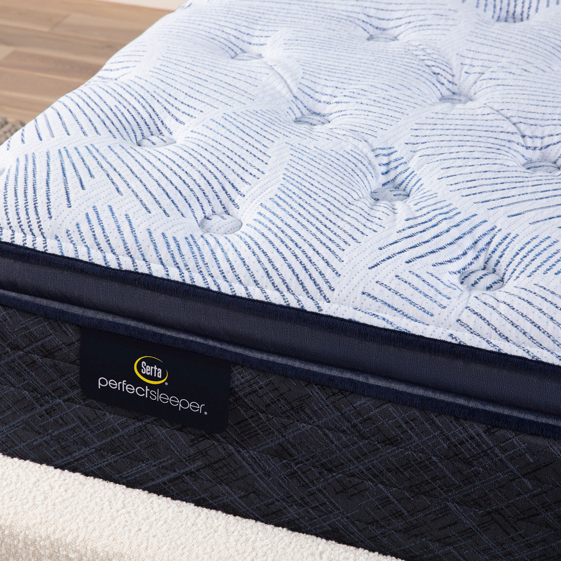 Serta Perfect Sleeper Blue Lagoon Nights 14.5 in. Plush Pillow Top Mattress - Image 4 of 4