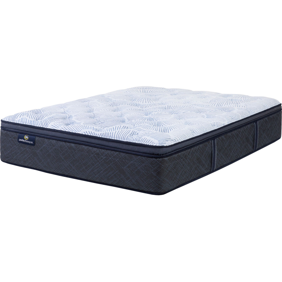 Serta Perfect Sleeper Blue Lagoon Nights 14.5 in. Plush Pillow Top Mattress