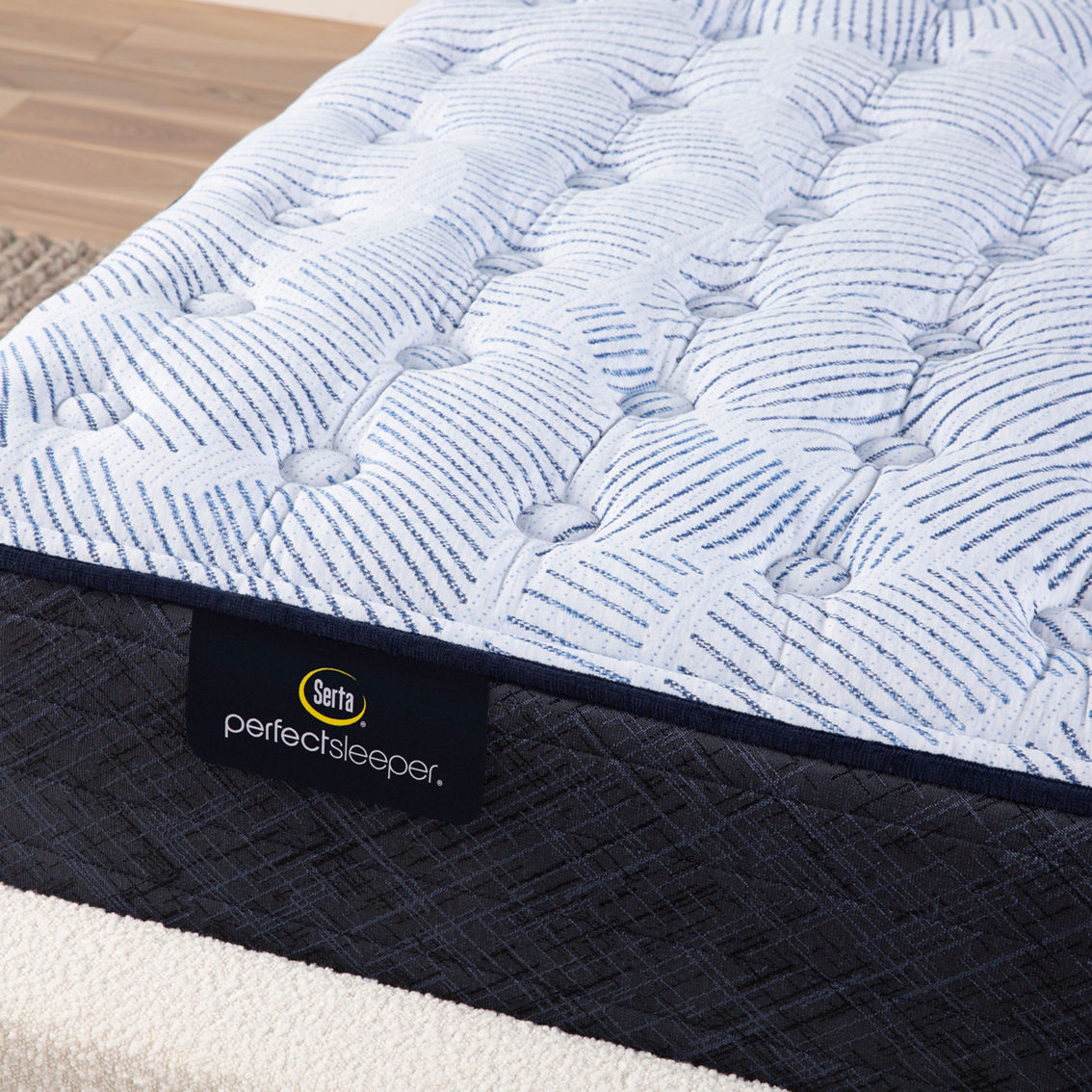 Serta Perfect Sleeper Blue Lagoon Nights 13.5 in. Medium Mattress - Image 4 of 4