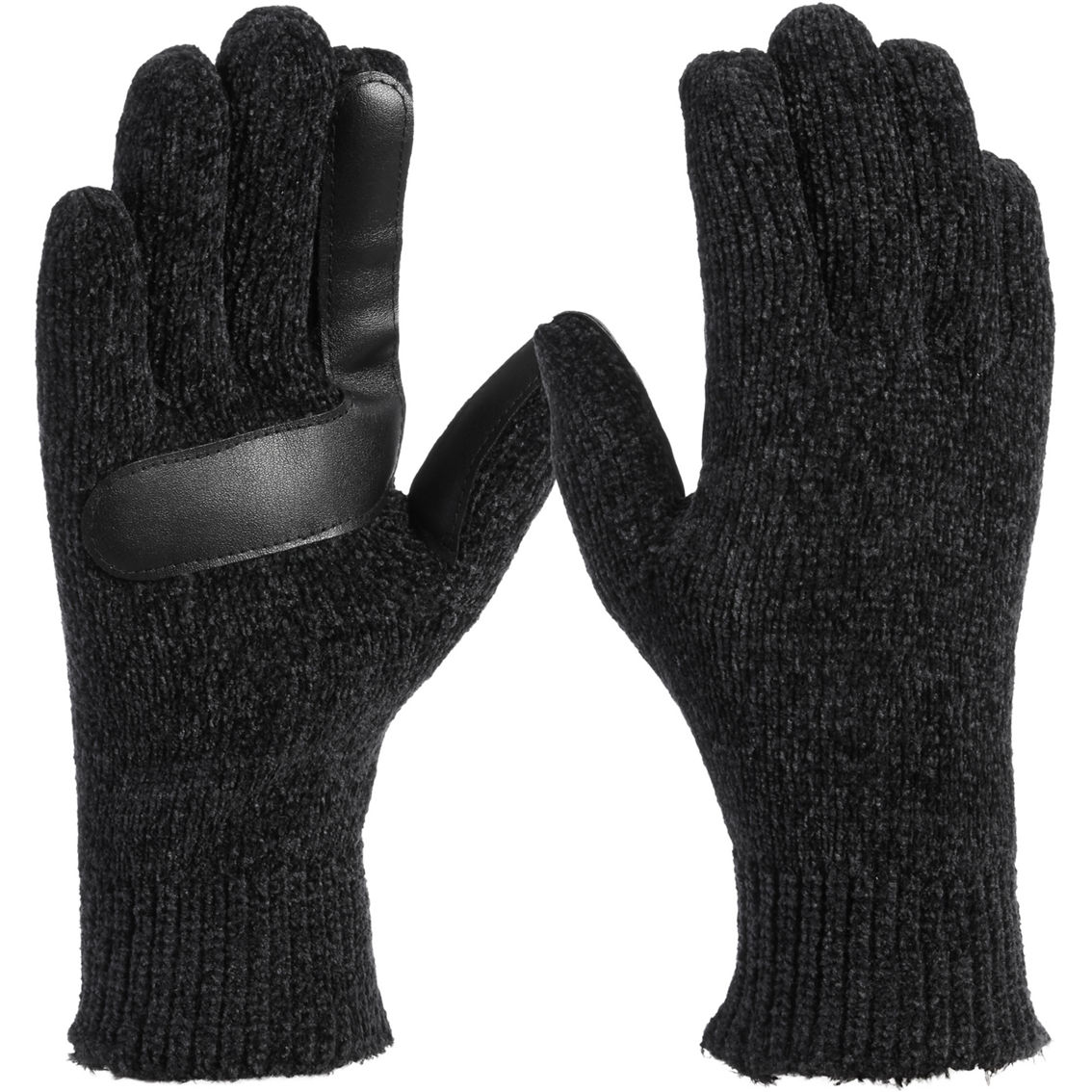 Isotoner Solid Chenille Gloves with smarTouch - Image 2 of 2