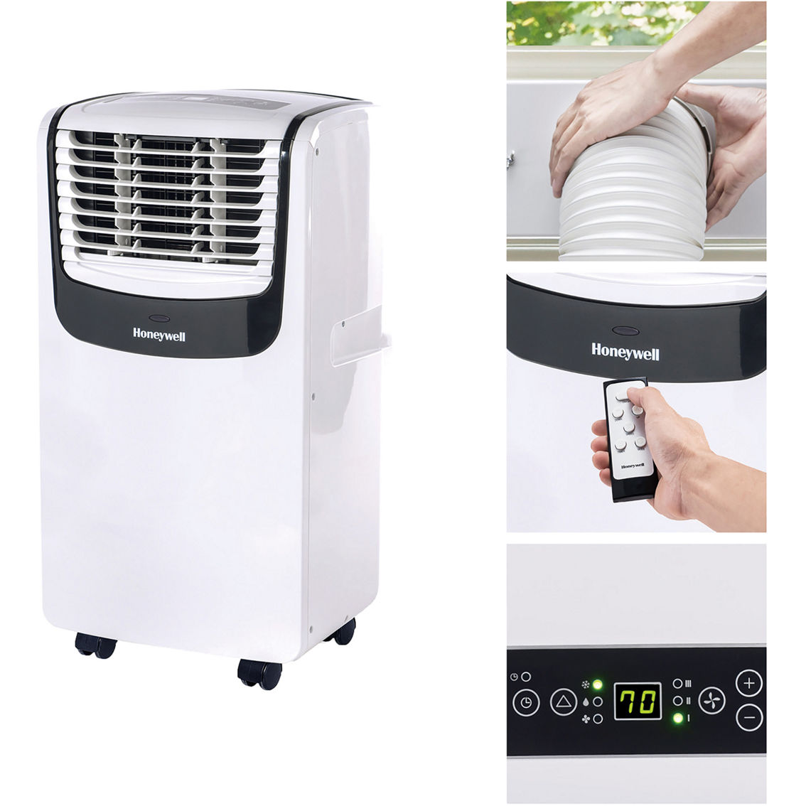 Honeywell 10,000 BTU Portable Air Conditioner with Dehumidifier and Fan - Image 2 of 8