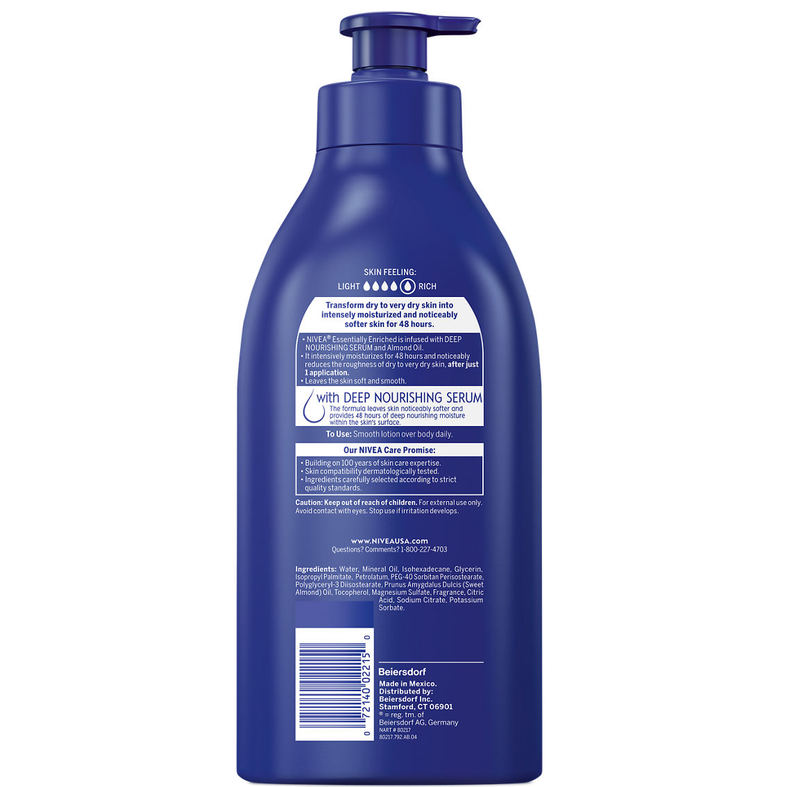 Nivea Essentially Enriched Body Lotion - Image 2 of 2