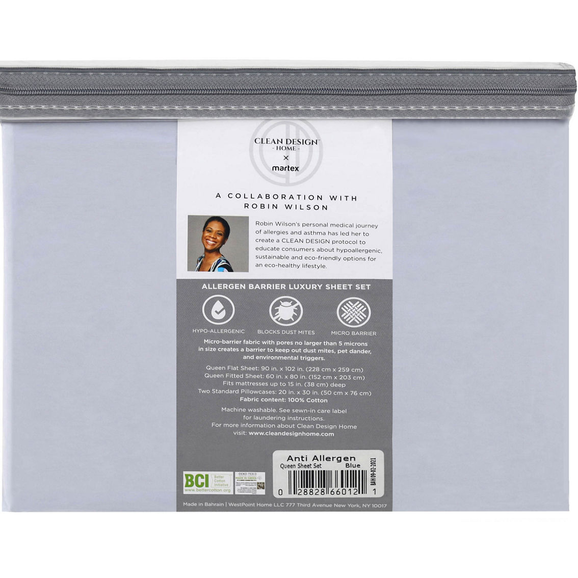 Martex Clean Design Home 400 Thread Count Sheet Set - Image 2 of 6