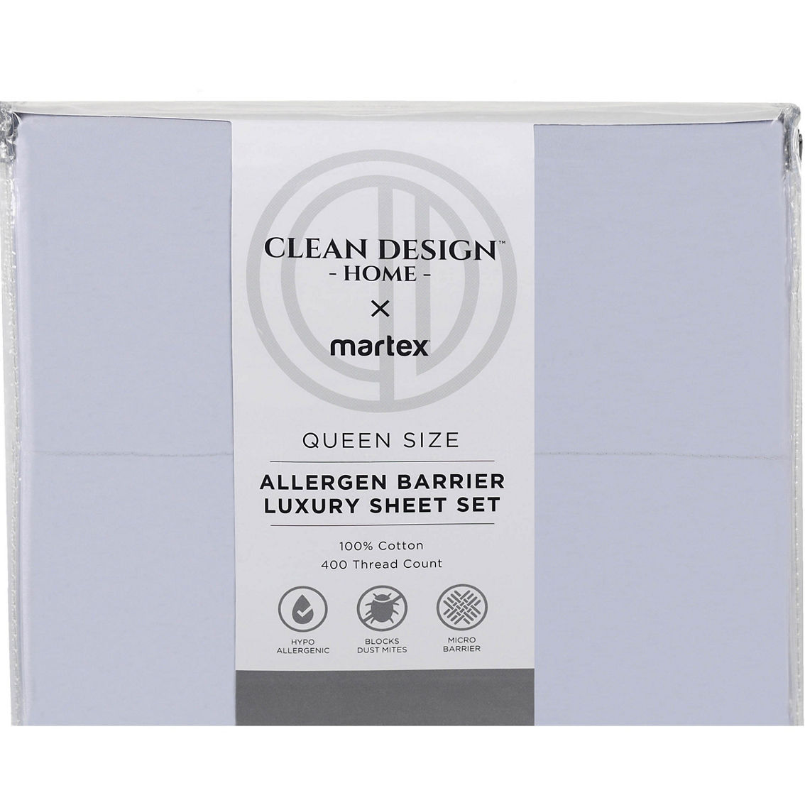 Martex Clean Design Home 400 Thread Count Sheet Set - Image 3 of 6