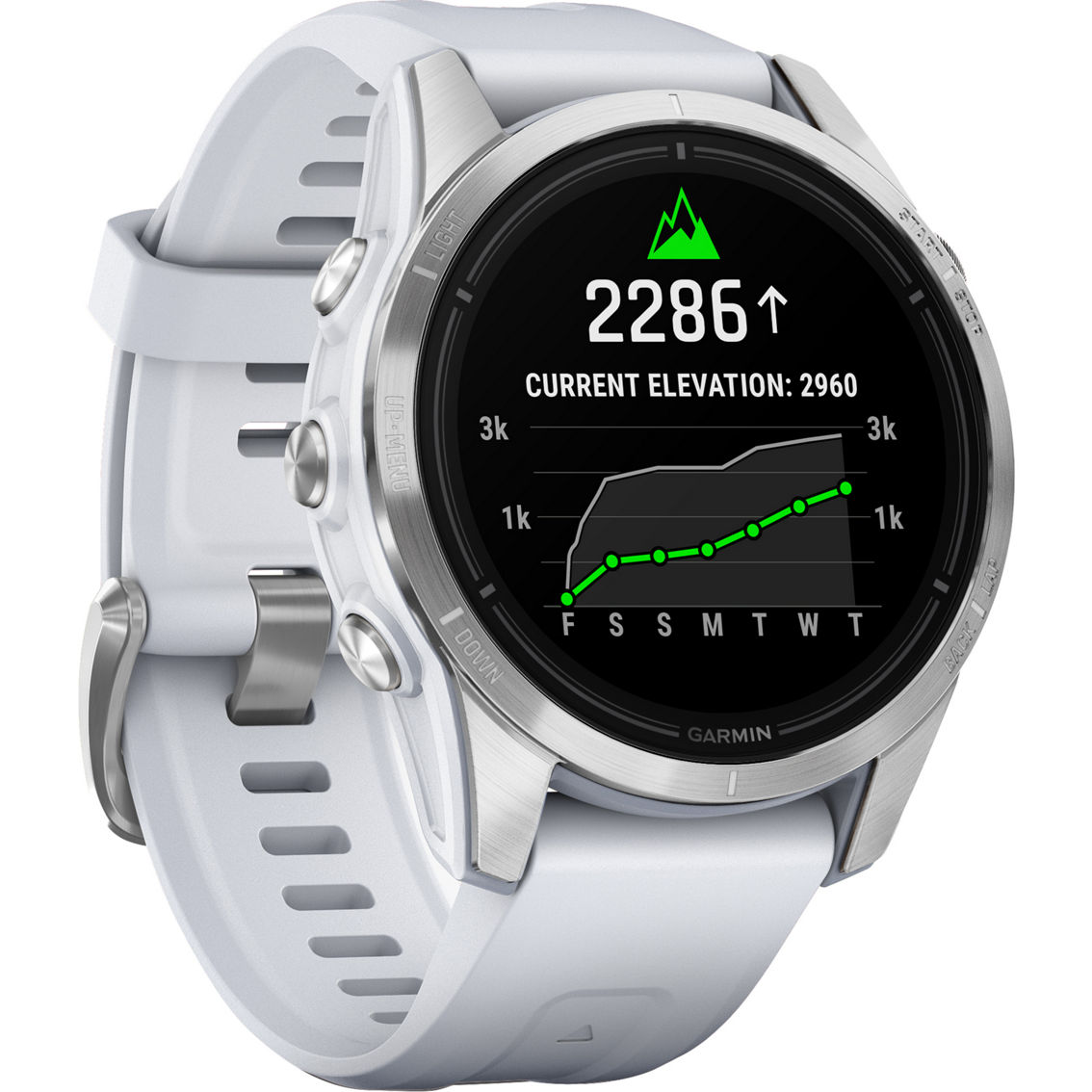 Garmin Epix Pro (Gen 2) Standard Edition Silver Smartwatch - Image 1 of 9