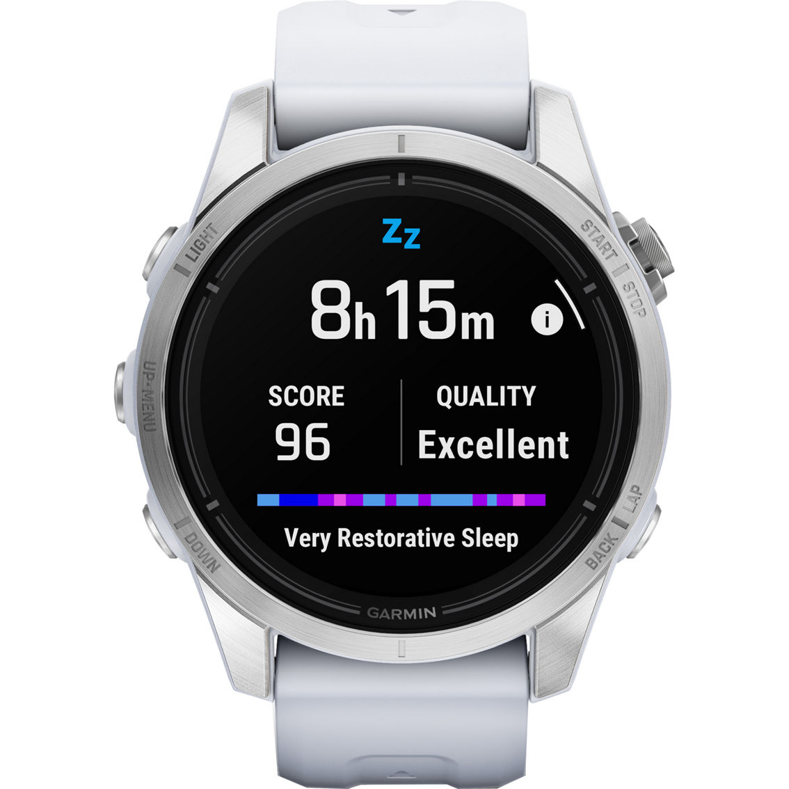 Garmin Epix Pro (Gen 2) Standard Edition Silver Smartwatch - Image 8 of 9