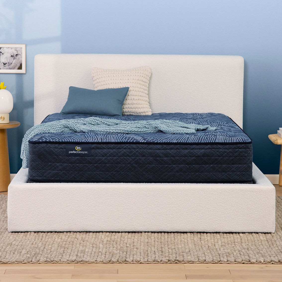 Serta Perfect Sleeper Cobalt Calm 12 in. Extra Firm Mattress - Image 2 of 5