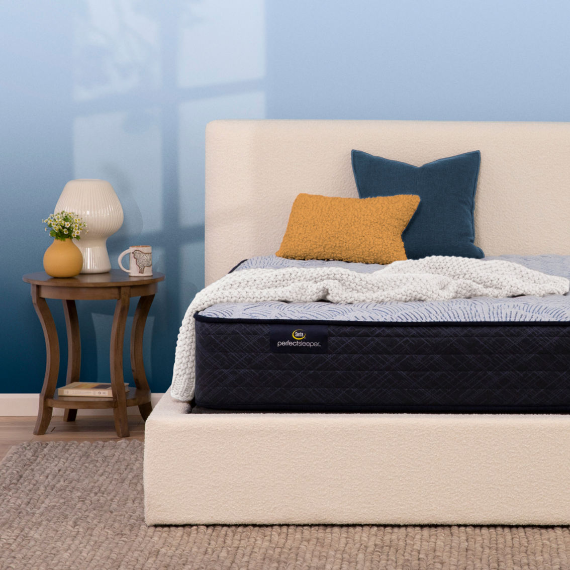 Serta Perfect Sleeper Blue Lagoon Nights 12 in. Firm Mattress - Image 3 of 5