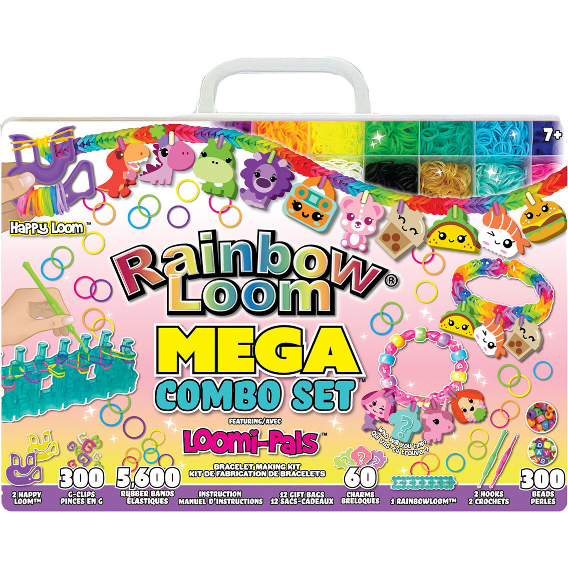 Rainbow Loom Loomi Pals Mega Combo Bracelet Making Kit